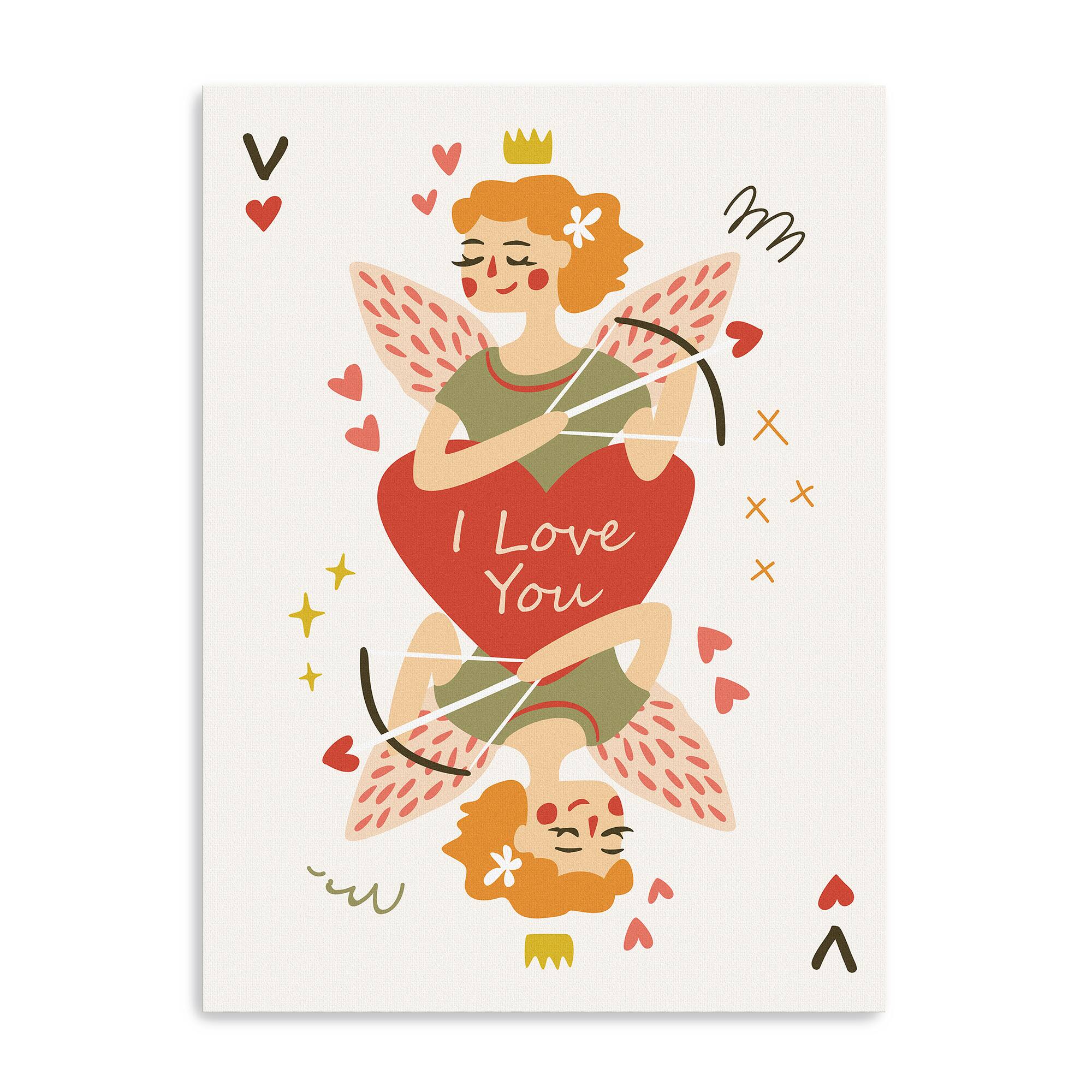 Love Card II Canvas Giclée Art
